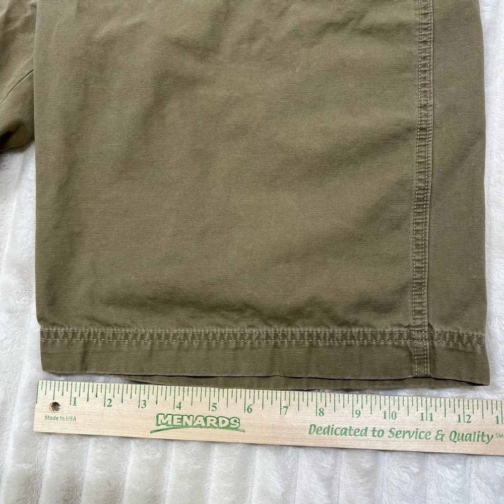 Vintage Old Navy 36 Carpenter Utility Work Painter Shorts Khaki/Tan/Beige - Picture 4 of 7